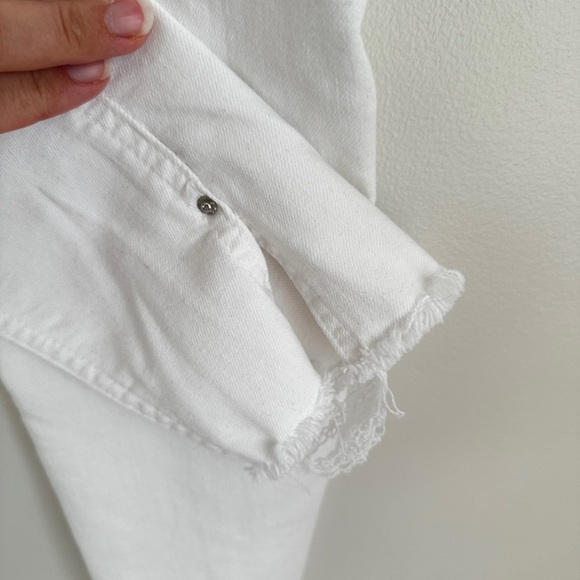 Zara White Skinny Jeans Classic Style - Picture 4 of 5